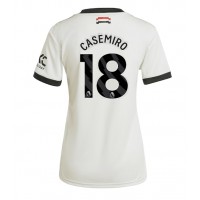 Manchester United Casemiro #18 Replica Third Shirt Ladies 2024-25 Short Sleeve